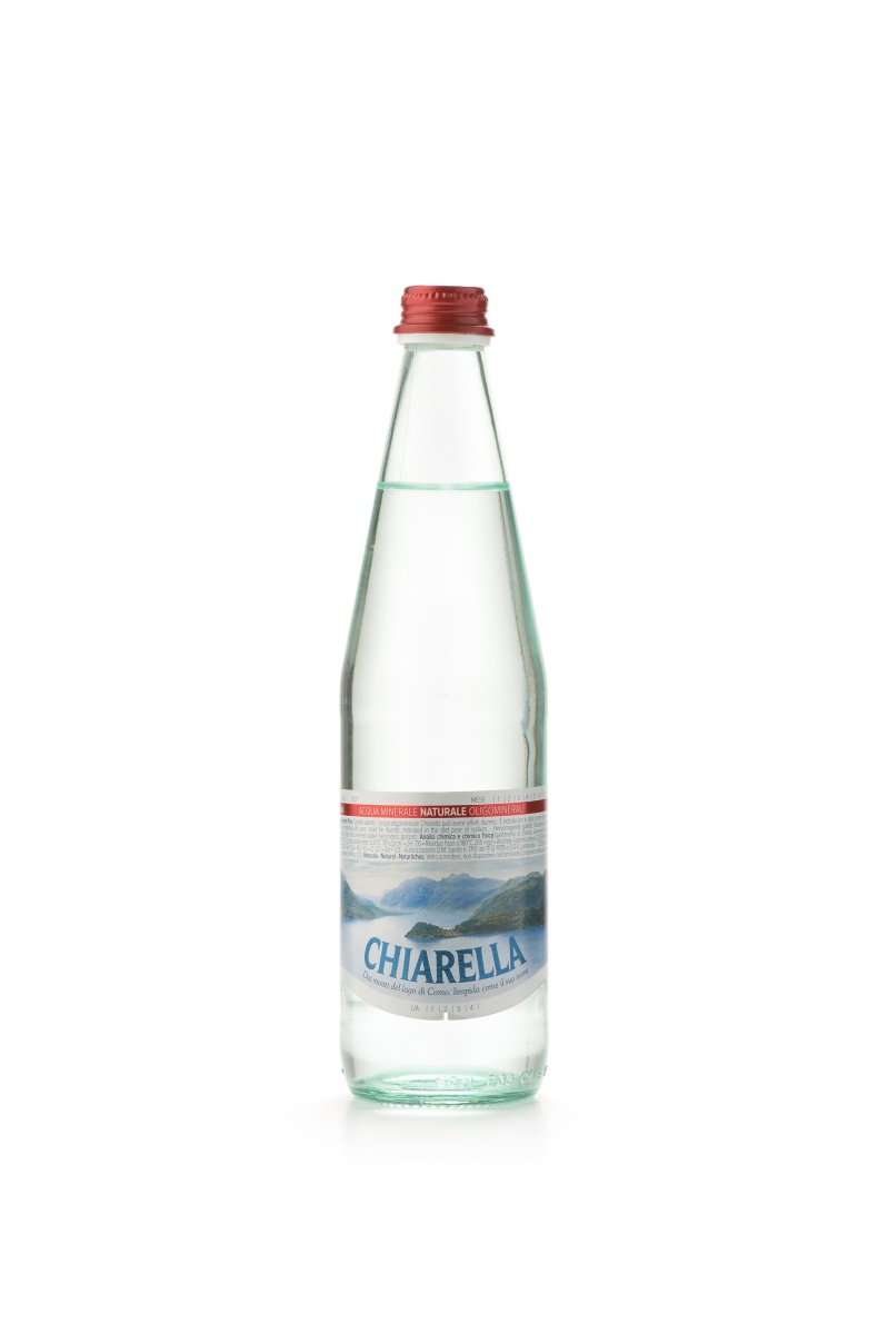 Минеральная вода Кьярелла, негазированная, в стеклянной бутылке, 0.5л